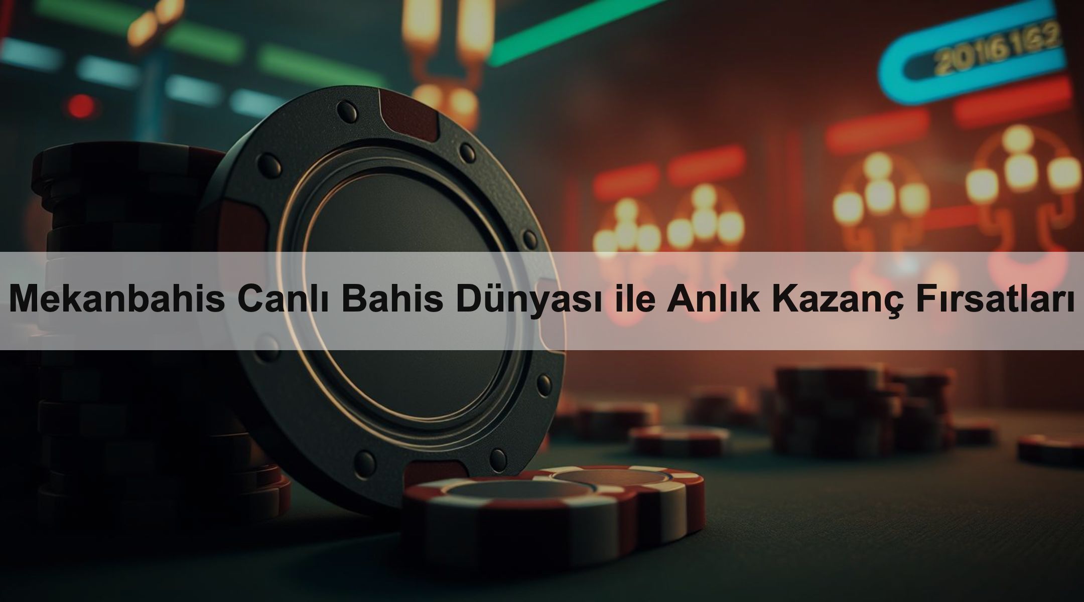 Mekanbahis Canlı Bahis Dünyası ile Anlık Kazanç Fırsatları